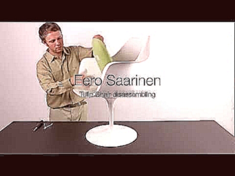 How to disassemble the Eero Saarinen Tulip Chair 