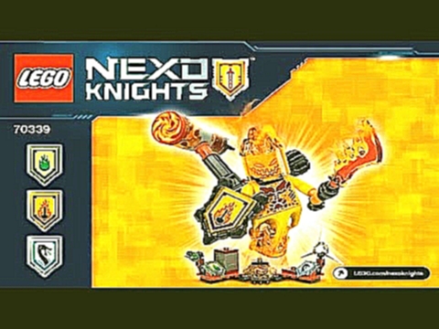 LEGO Nexo Knights 2016 ULTIMATE FLAMA 70339 - Лего Рыцари Нексо ФЛАМА - АБСОЛЮТНАЯ СИЛА 
