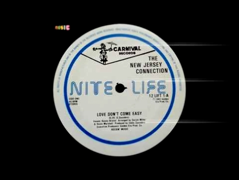 Музыкальный видеоклип The New Jersey Connection - Love Don't Come Easy 1981 (HQ Audio 5.1) 