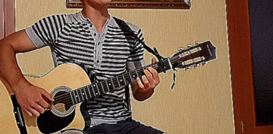 Музыкальный видеоклип Красивая песня под гитару. 