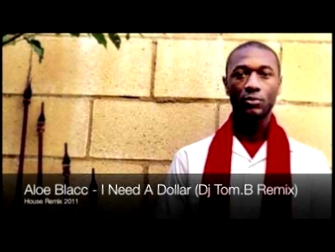 Музыкальный видеоклип Aloe Blacc - I Need A Dollar (Dj Tom.B Remix) HOUSE REMIX 2011 