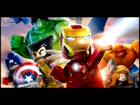 мультик для детей Лего халк железный человек №1 LEGO Marvel Super Heroes Iron Man Hulk Cartoon Movie 