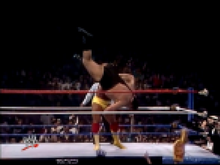 Халк Хоган vs Гигант Андре - WWF WrestleMania 3 RU 