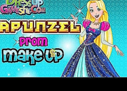 NEW Игры для детей—Disney Принцесса Рапунцель макияж на праздник—мультик для девочек 