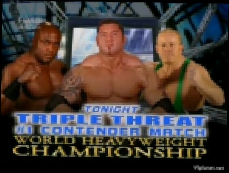 Батиста vs Финли vs Бобби Лэшли - WWE Smackdown 13.10.2006 