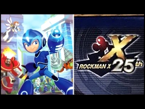 Mega Man Cartoon's Robot Masters & Rockman X 25th Anniversary Logo Revealed - Mega News Roundup 