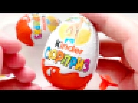 Yummy Kinder Joy Chocolate, Kinder Surprise Candy opening Video ASMR Videos 