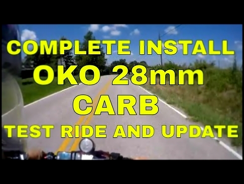 ICEBEAR MADDOG CHUCKUS COMPLETE INSTALL OKO CARB UPDATE AND TEST RIDE 