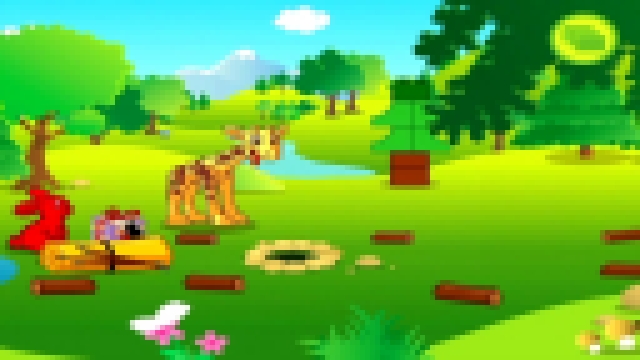 Лего заповедник для детей   Путешествие жирафа и кролика  Обзор детского Lego приложения 