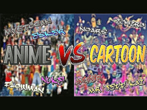 Anime Vs Cartoon Bugs bunny, saitama, Número 1, Goku, Samurai jack, Kaneki, Coraje, Luffy 