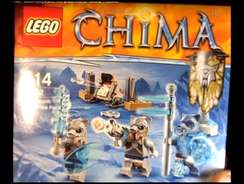 Lego конструктор CHIMA, Saber-tooth Tribe Pack, ледяной клан саблезубых тигров лего чима 70232 