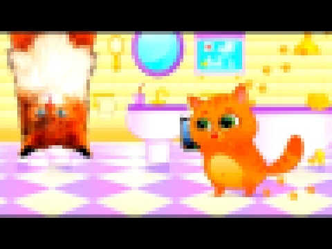 КОТЕНОК БУБУ #1 Знакомство с виртуальным Котом игровой мультик видео для детей говорящая КОШКА ЛИСА 