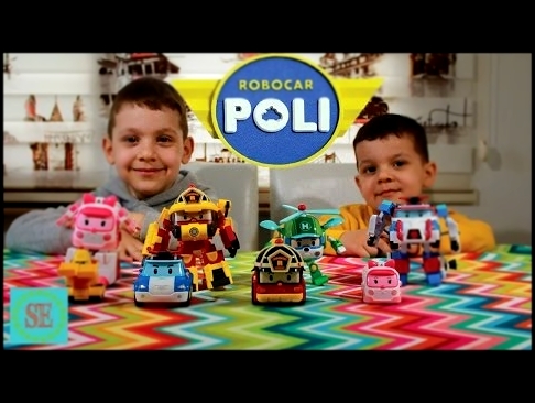 Робокар Поли Трансформируемый Много игрушек и новый мультик про машинки Robocar Poli от Супер Эмир 