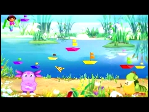 Детский мультик Лунтик: Игры на берегу ручья | Мультфильмы для самых маленьких 