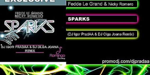 Музыкальный видеоклип Fedde Le Grand & Nicky Romero - Sparks (DJ Igor PradAA & DJ Olga Joana Remix) 