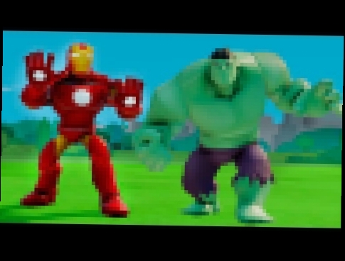 Халк и Железный Человек играю с машинками из мультика ТАЧКИ - Игра ДИСНЕЙ детям - Hulk & Iron Man 