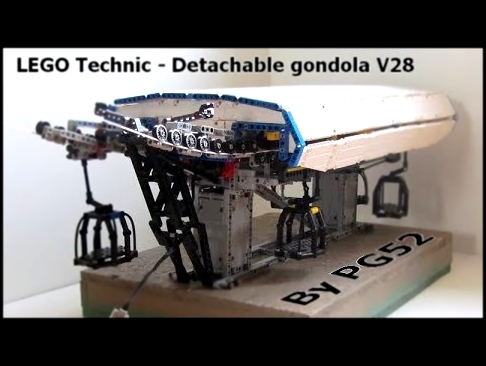 LEGO Technic detachable gondola - 28th version by PG52 