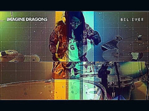 Музыкальный видеоклип Imagine Dragons // Believer // [DRUM COVER] 