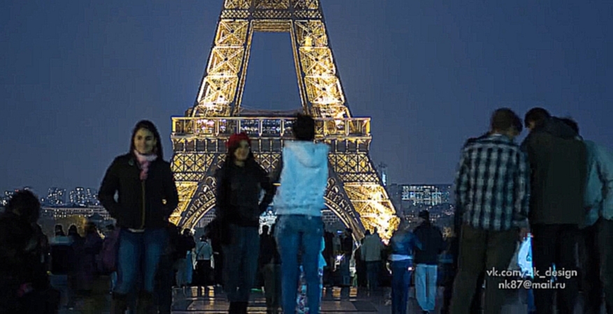Музыкальный видеоклип Paris 2013 TimeLapse in Motion (Hyperlapse by Kirill Neiezhmakov) 