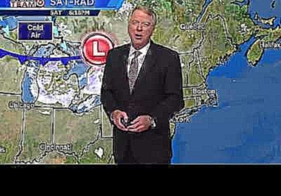 Video: Party cloudy with some flurries 