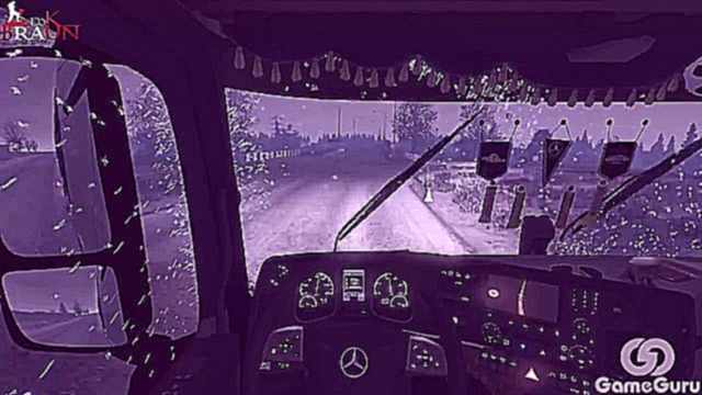Зимние байки от DOKa - Euro Truck Simulator 2 #3  #aae 
