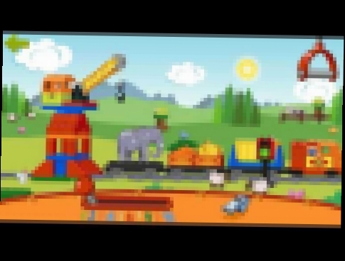 Lego Duplo Train #1 Товарный Поезд для детей Лего игры #мультфильм про транспорт Ура! Мультики! 