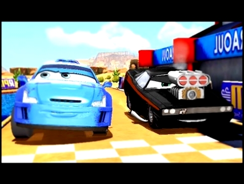 Тачки - Быстрые как Молния игра про Мультики Disney Cars для Детей - Видео про Гоночные Машинки 