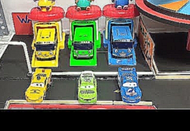 McQueen Cars 3 Tayo Bus and Peppa Pig Toys for Learn Colors Video for Kids Toys Channel BestKidsToys 