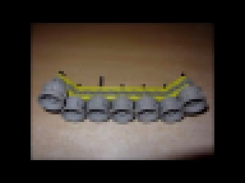 Lego Mindstorms NXT Tank Robot using printed drive train brackets 