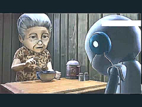 Бабушка и робот мультфильм 