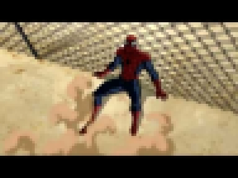 Человек паук против песочного человека 
