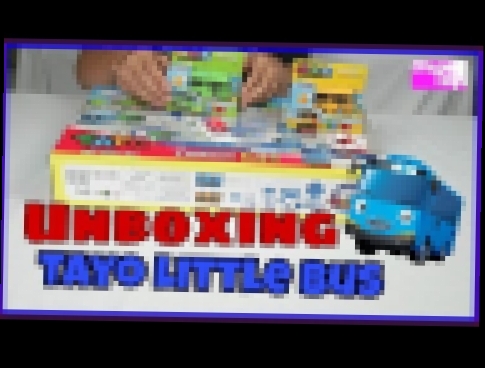 Awesome Unboxing Tayo Cartoon Little Bus Funny Driving 