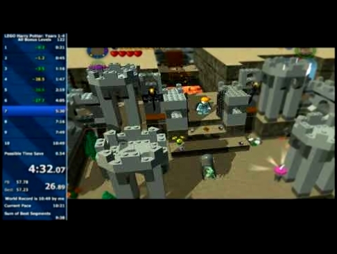 LEGO Harry Potter Years 1-4 All Bonus Levels 10:19 [Old WR] 