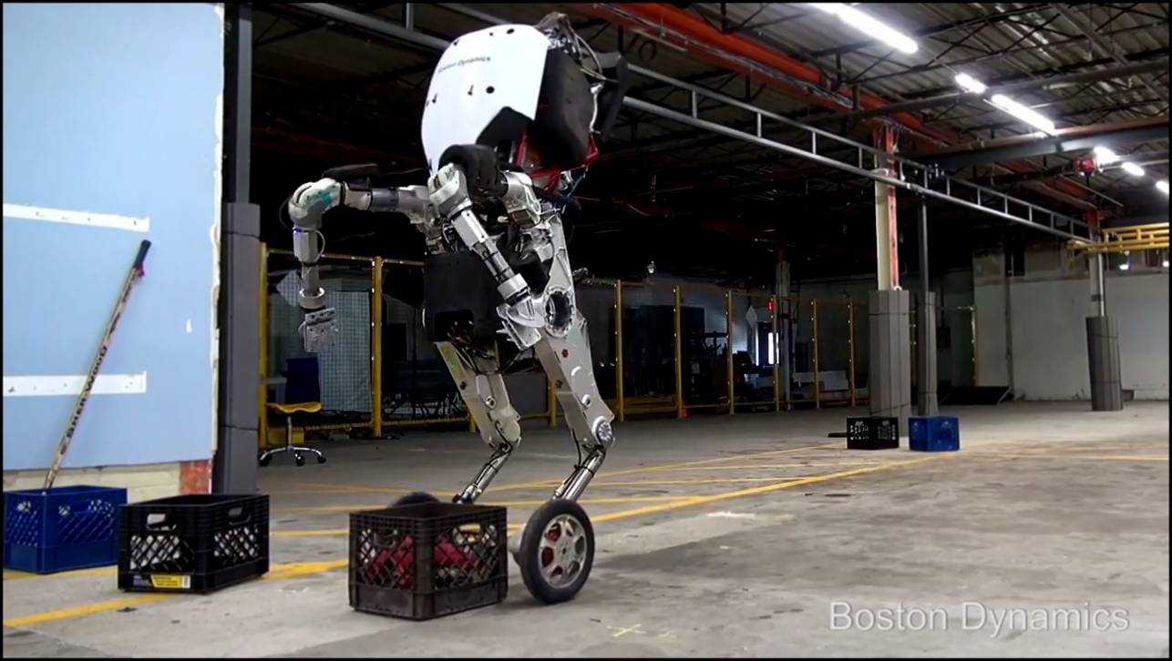 Новый робот Boston Dynamics 