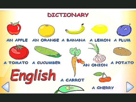 Мультики для детей Английский язык English Развивающий мультик для детей 