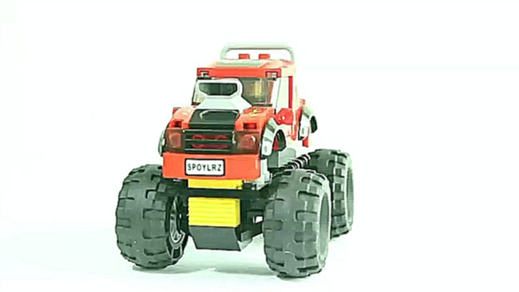Lego City 60027 Monster Truck Transporter - Lego Speed Build 