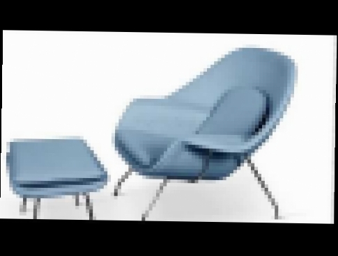 Eero Saarinen style Womb Chair Spring Sky Blue - RegencyShop.com 