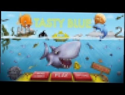 Tasty Blue РЫБКА ОБЖОРА Детские игры Мультик игра для детей Приключение ГОЛОДНОЙ РЫБЫ #1 