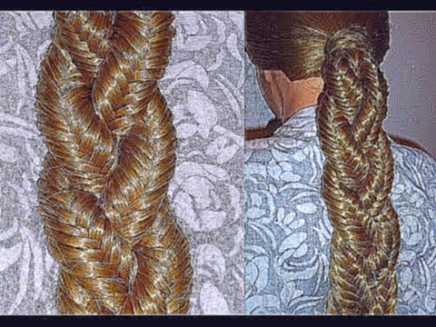 Cute and Easy Fishtail Braid. Quick Back to School Hairstyles for Girls. Penteados 