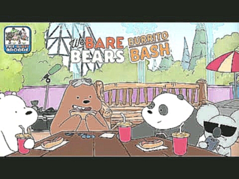 We Bare Bears: Burrito Bash - Filming at the Amusement Park Cartoon Network Games 