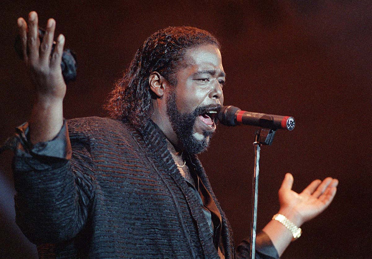 Can't Get Enough Of Your Love Baby фото Barry White