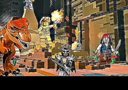 Lego Batman,Jurassic World,Pirates,Ninjago прохождение.Игры и Мультики Лего.#Игры 