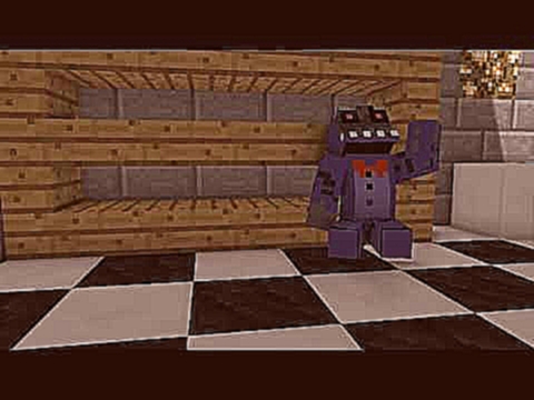Музыкальный видеоклип FNaF Minecraft Animation Song 