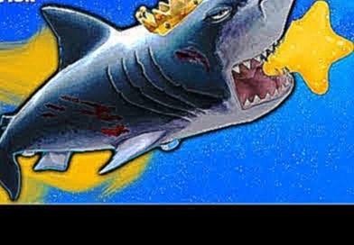 hungry shark evolution Заглючила АКУЛА В КОСМОСЕ Мегалодон проплывает сквозь стены мультик топ игра 