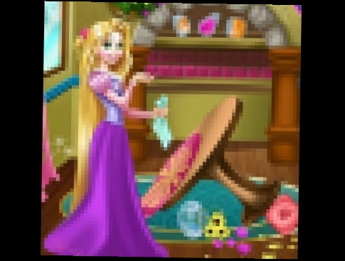 Мультик: Рапунцель уборка помещений/artoon: Rapunzel cleaning services 