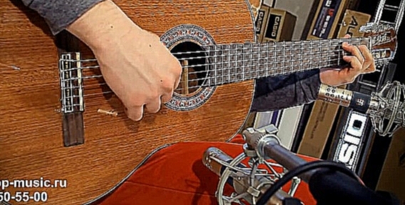 Музыкальный видеоклип Классическая гитара MARTINEZ C-95 