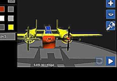 Simple Planes: Как сделать самолёт Балу из мультика чудеса на виражах !!!!! 
