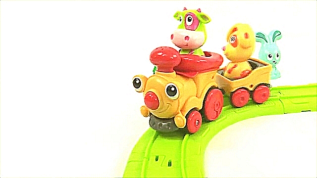 Крошка-поезд и детская железная дорога. Мультфильм про паровозик 