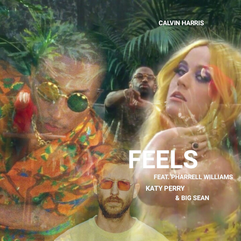 Feels фото Calvin Harris feat. Pharrell Williams, Katy Perry & Big Sean