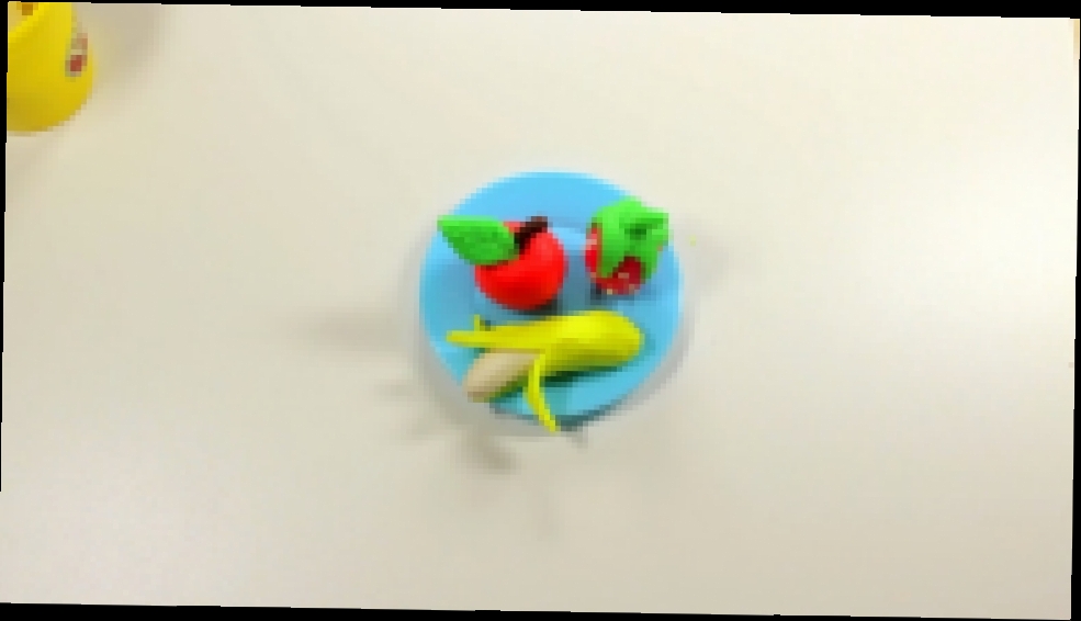 Лепим Фрукты из пластилина Play Doh!Учим фрукты для детей!Развивающие Игры!Развивающий мультик! 